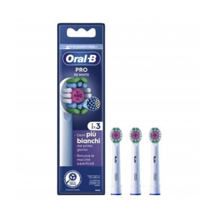 ORALB POWER REFILL EB50-3 CROSSACTION 3 PEZZI ORALB POWER REFILL EB50-3 CROSSACTION 3 PEZZI