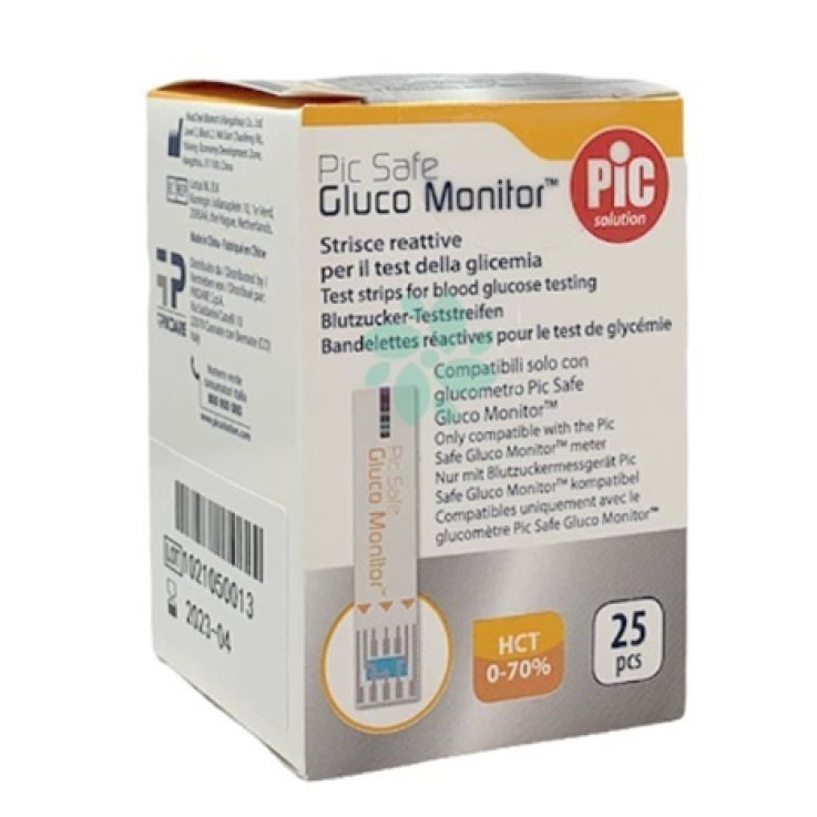 PIC GLUCO Monitor 25 Strisce