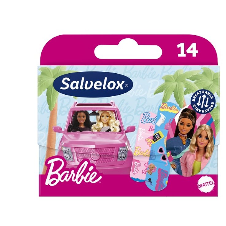 CEROTTO SALVELOX BARBIE 14 PEZZI