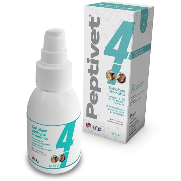 PEPTIVET 4 Sol.Otologica 50ml PEPTIVET 4 Sol.Otologica 50ml