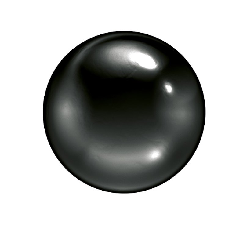 SYSTEM75 PALLINA ACCIAIO CHIRURGICO NERO 4 MM 2 PEZZI 264