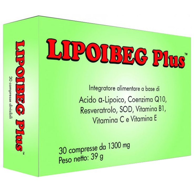 LIPOIBEG-Plus 30 Cpr 1300mg LIPOIBEG-Plus 30 Cpr 1300mg