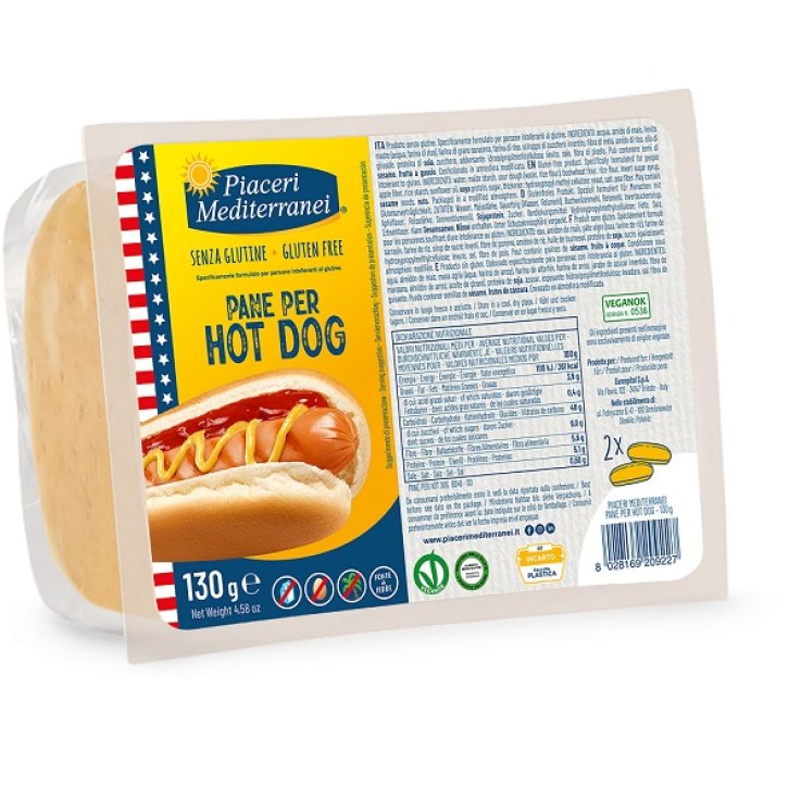 PIACERI MED.Pane Hot Dog 130g