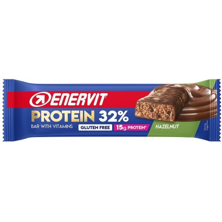 ENERVIT SPORT PROTEIN BAR 32% HAZELNUT 48 G