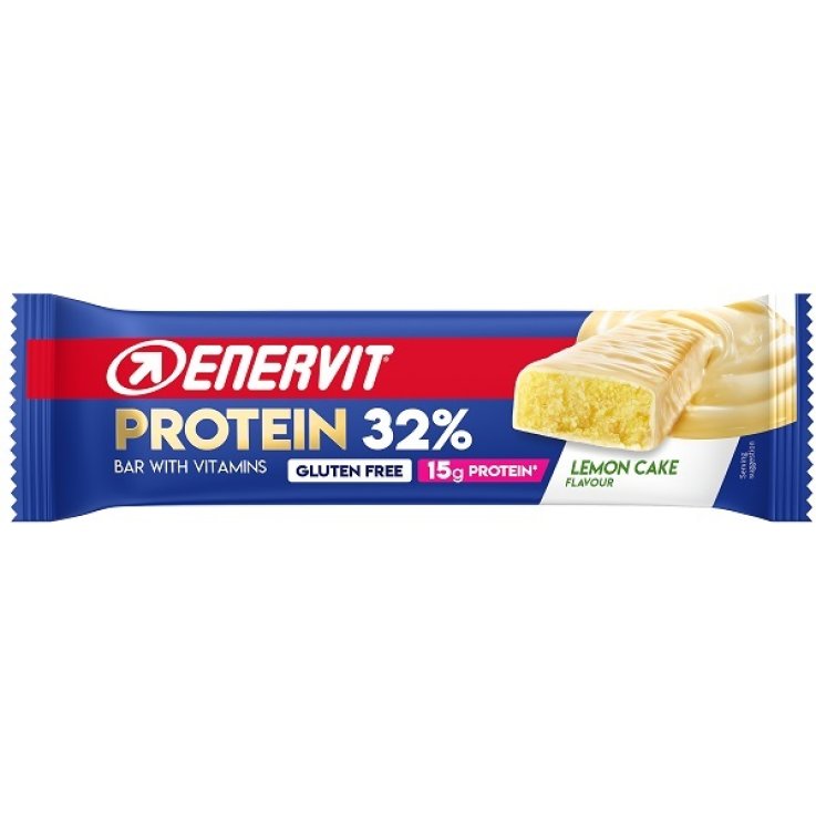 ENERVIT SPORT PROTEIN BAR 32% LEMON CAKE 48 G