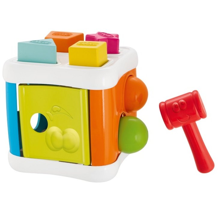 CHICCO GIOCO 2 IN 1 CUBO INCASTRA & MARTELLA 2022 CHICCO GIOCO 2 IN 1 CUBO INCASTRA & MARTELLA 2022
