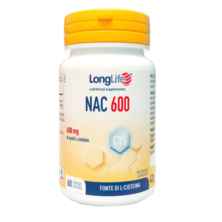 LONGLIFE NAC 60 Cps 600mg