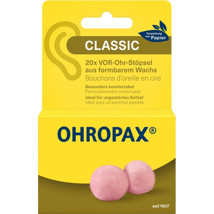 OHROPAX Tappi Aur.Cera 20pz