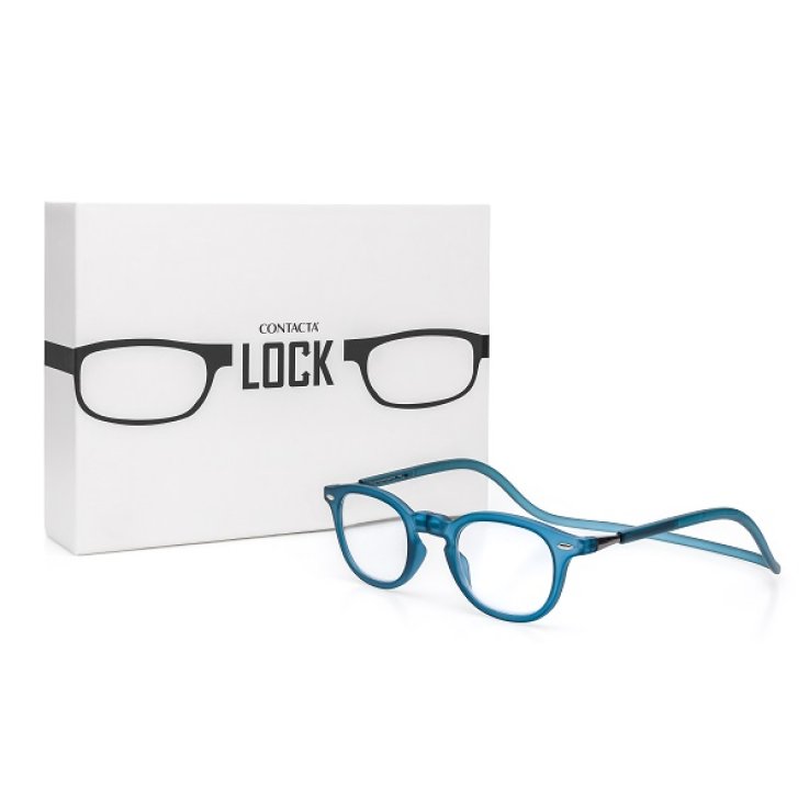 OCCHIALE PER PRESBIOPIA CONTACTA LOCK BLU +1,00 OCCHIALE PER PRESBIOPIA CONTACTA LOCK BLU +1,00