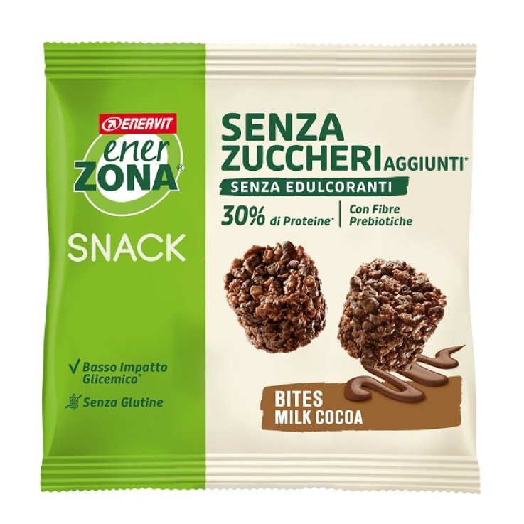 ENERZONA BITES MILK CHOCO SENZA ZUCCHERI AGGIUNTI 24 G