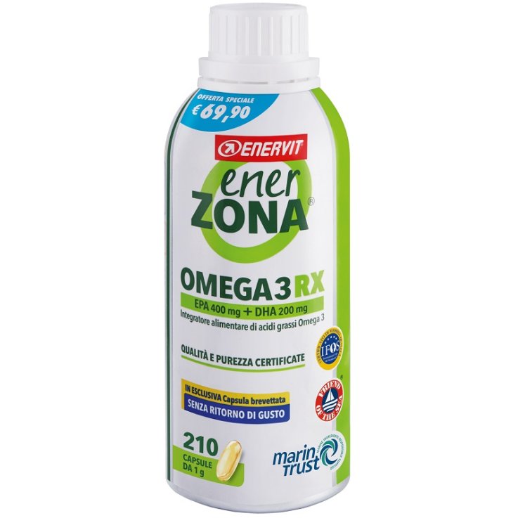 ENERZONA OMEGA 3RX 210 CAPSULE 1 G OFFERTA SPECIALE