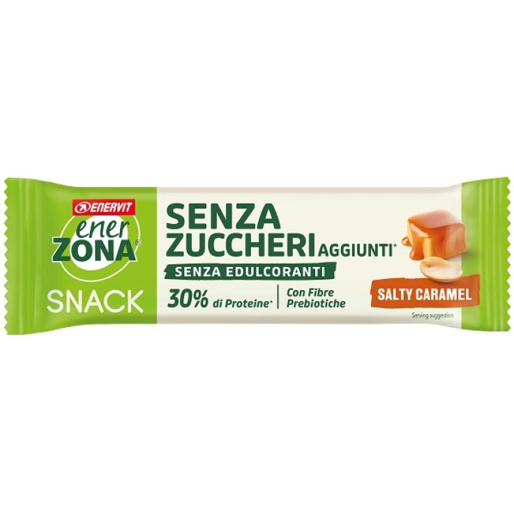 ENERZONA SNACK SALTY CARAMEL RICOPERTA DI CACAO CON LATTE 33G ENERZONA SNACK SALTY CARAMEL RICOPERTA DI CACAO CON LATTE 33G