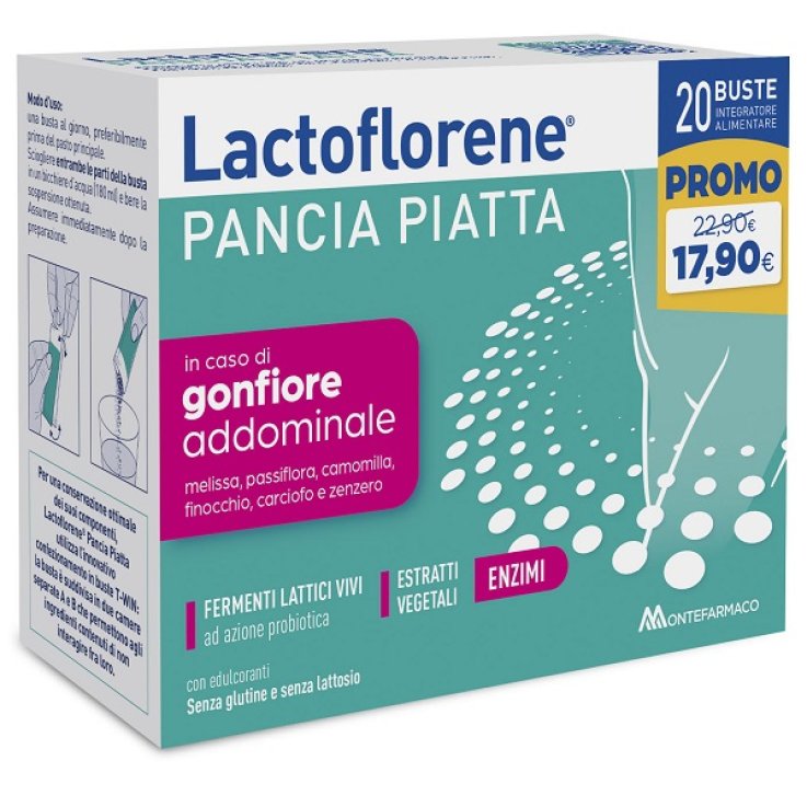 LACTOFLORENE PANCIA PIATTA 20 BUSTINE PROMO