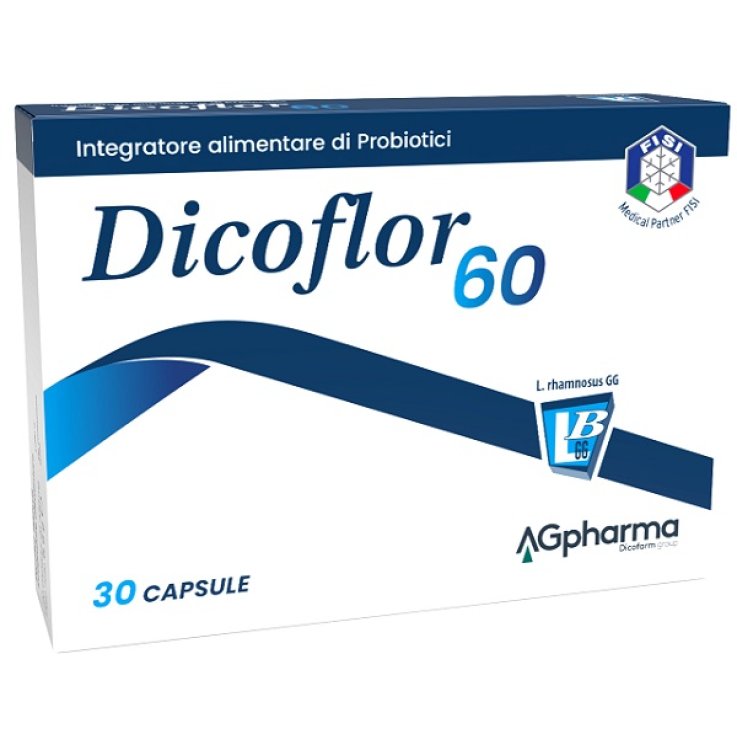 DICOFLOR-60 Ferm.Latt.30 Cps