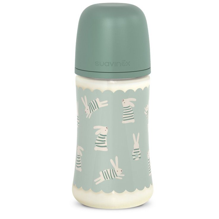 SUAVINEX WONDERLAND BIBERON DA 270ML M CONIGLIO VERDE