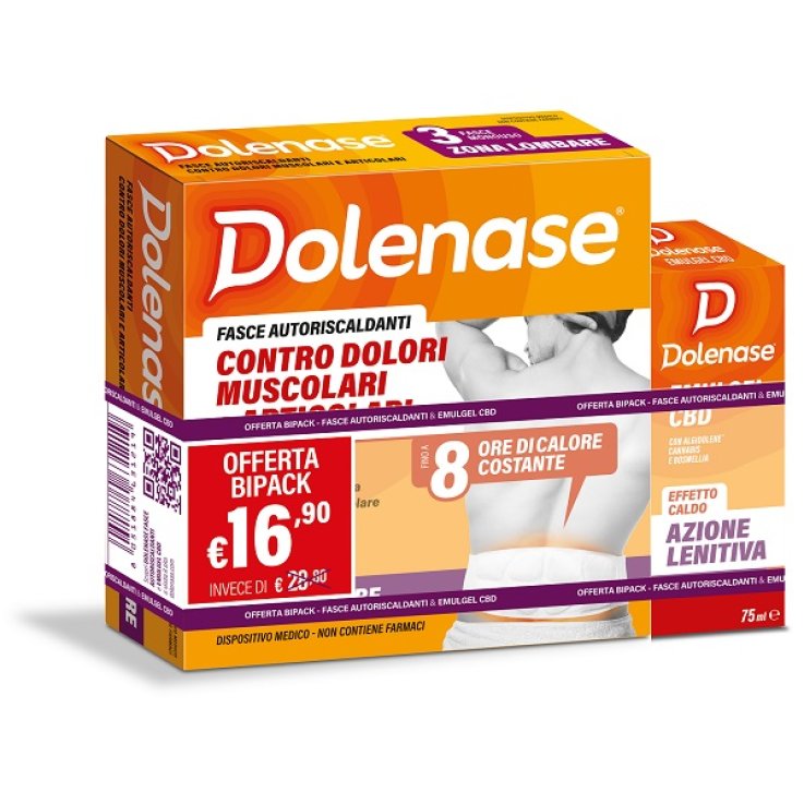DOLENASE Fasce Riscald+Emulgel DOLENASE Fasce Riscald+Emulgel