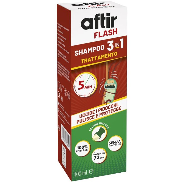 AFTIR FLASH SHAMPOO 3 IN 1 100 ML