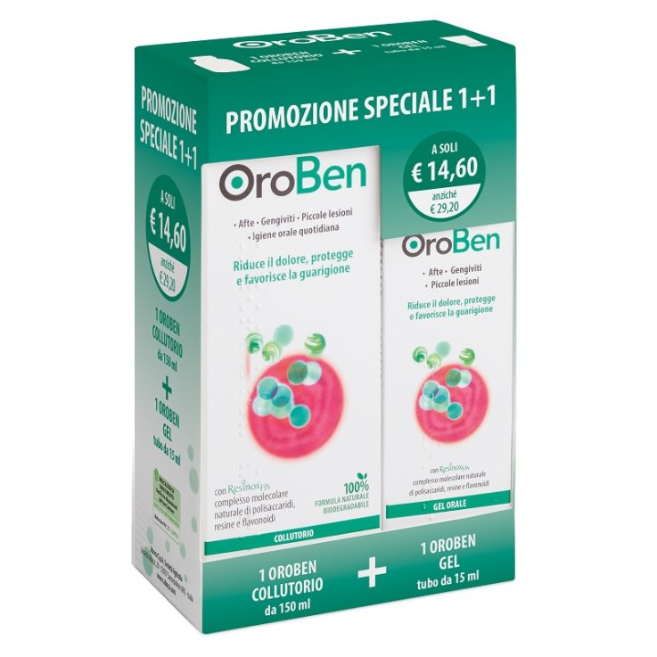 OROBEN COLLUTORIO + GEL CONFEZIONE SPECIALE 1+1