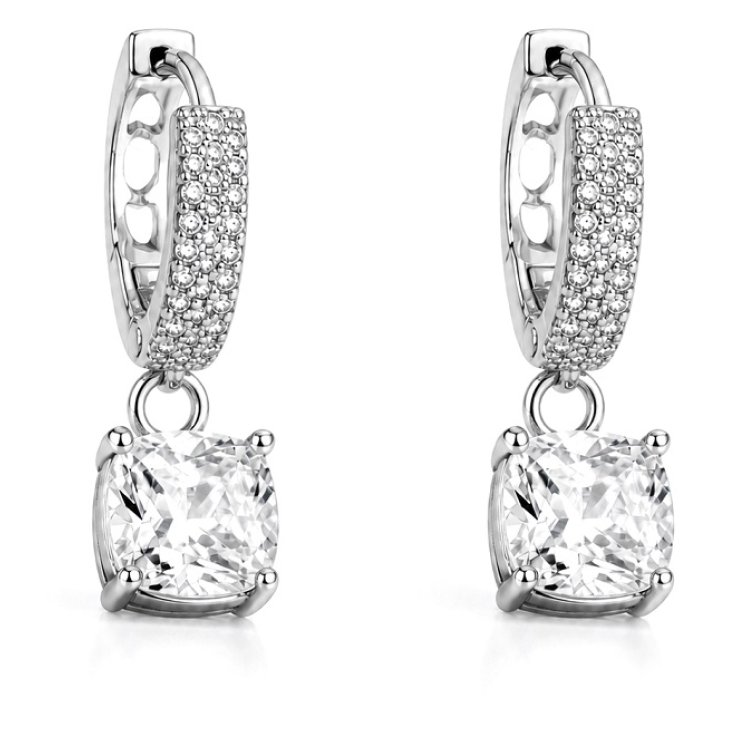 MYLOVLY GIOIELLI GLOW CERCHIETTO RIVIERE CON ZIRCONE PENDENTE ACCIAIO 316L ZIRCONE A5