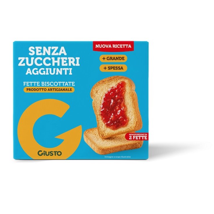 GIUSTO S/Z Fette Bisc.120g GIUSTO S/Z Fette Bisc.120g