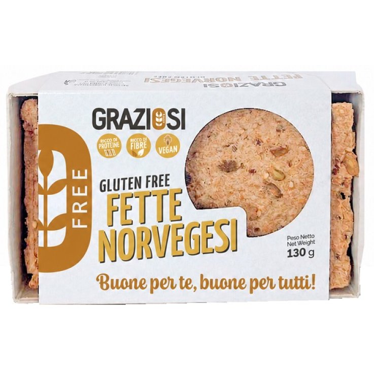 GRAZIOSI Fette Norvegesi 130g