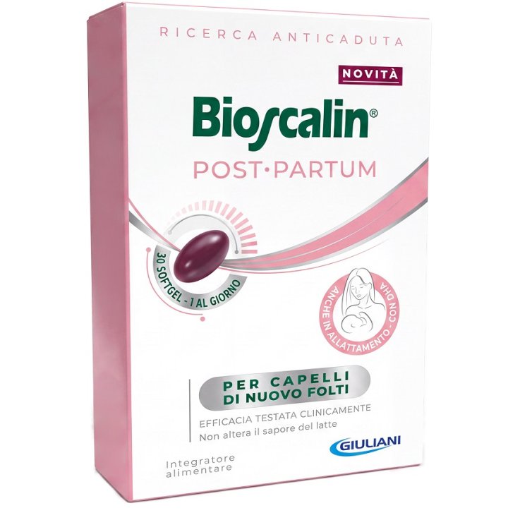 BIOSCALIN POST PARTUM 30 SOFTGEL NATURALMENTE PRIVO DI LATTOSIO SENZA GLUTINE