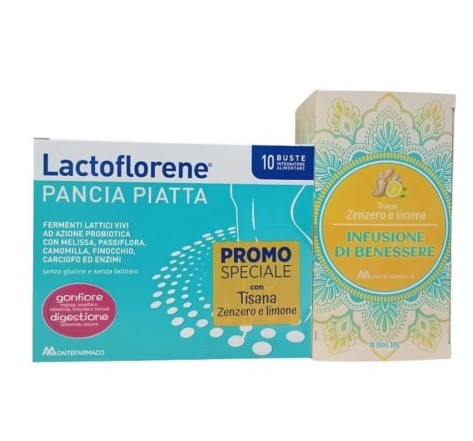LACTOFLORENE PANCIA PIATTA 20 BUSTINE - Farmapanda Srl