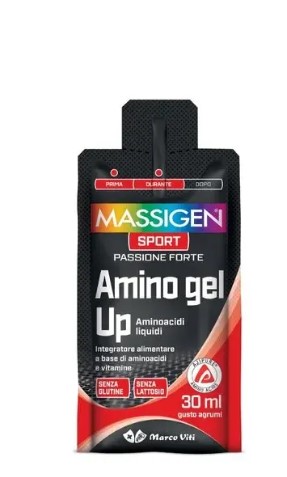 MASSIGEN SPORT AMINO GEL UP 30 PEZZI DA 30 ML - Farmapanda Srl