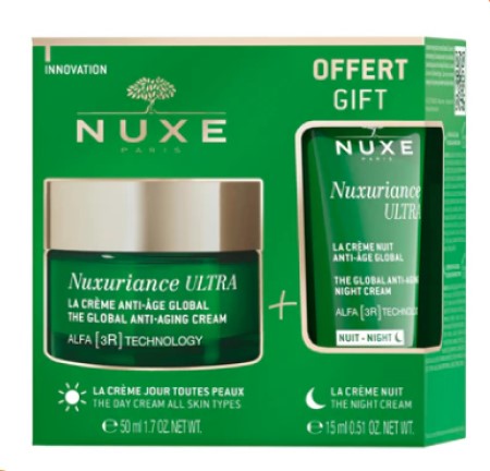NUXE KIT NUXURIANCE ULTRA DAY CREAM + MINI NOTTE - Farmapanda Srl