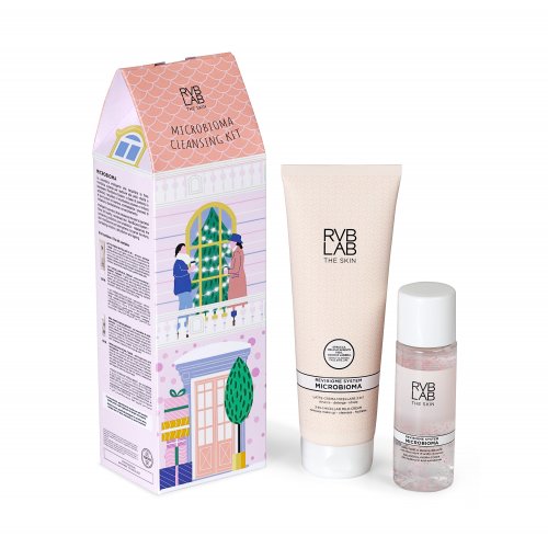 RVB KIT MICROBIOMA DETERSIONE 2023 1 LATTE MICELLARE 250 ML + 1 IDRATONICO RIEQUILIBRANTE 100 ML - Farmapanda Srl