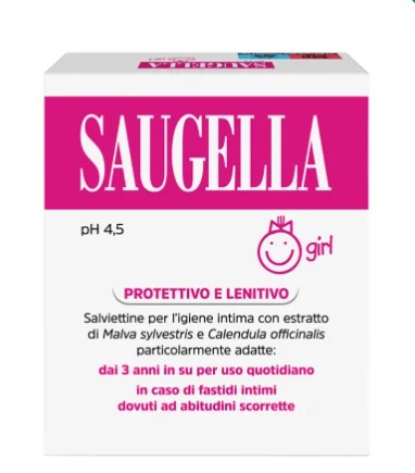 SAUGELLA SALVIETTINE GIRL PER 10 - Farmapanda Srl