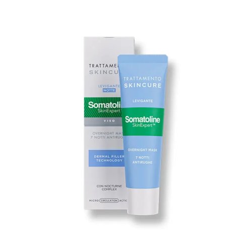 SOMATOLINE SKIN EXPERT SKINCURE OVERNIGHT MASK LEVIGANTE 50 ML - Farmapanda Srl