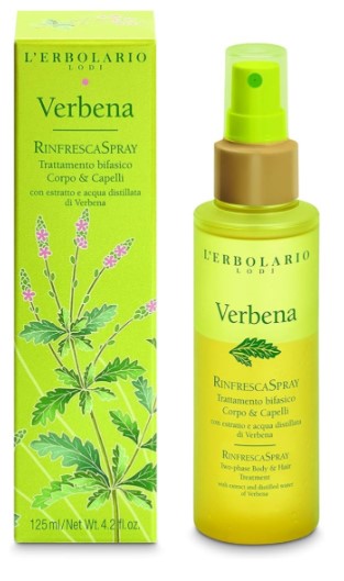 VERBENA RINFRESCASPRAY TRATTAMENTO BIFASICO CORPO & CAPELLI 125 ML - Farmapanda Srl