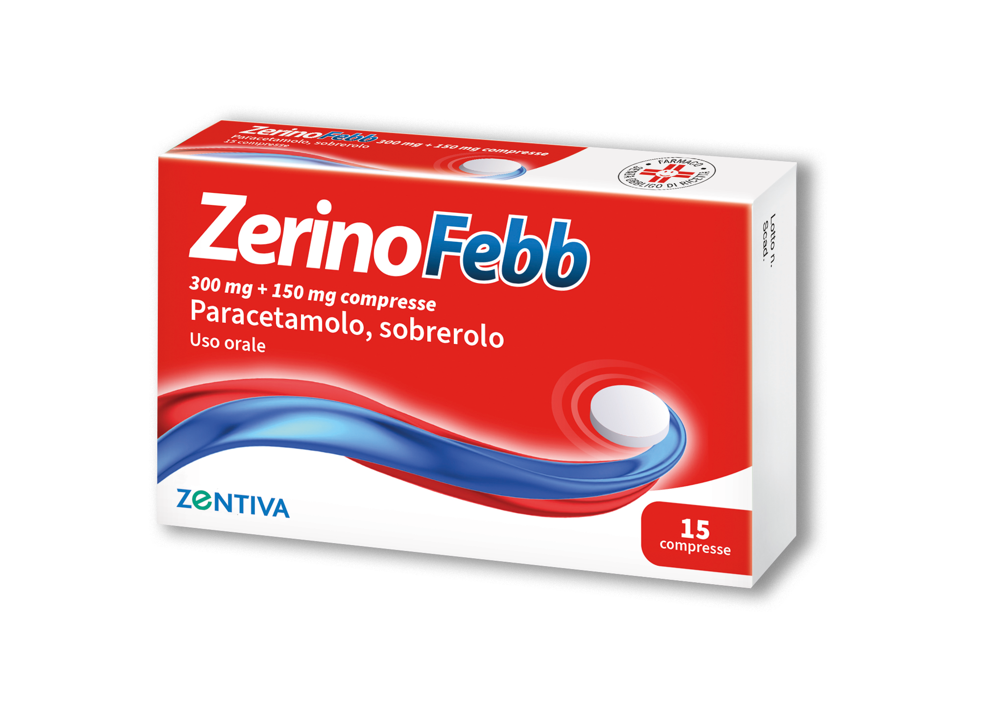 ZERINOFEBB*AD 15CPR 300+150MG - Farmapanda Srl