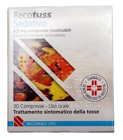 RECOTUSS SEDAT*30CPR MAST6,5MG - Farmapanda Srl