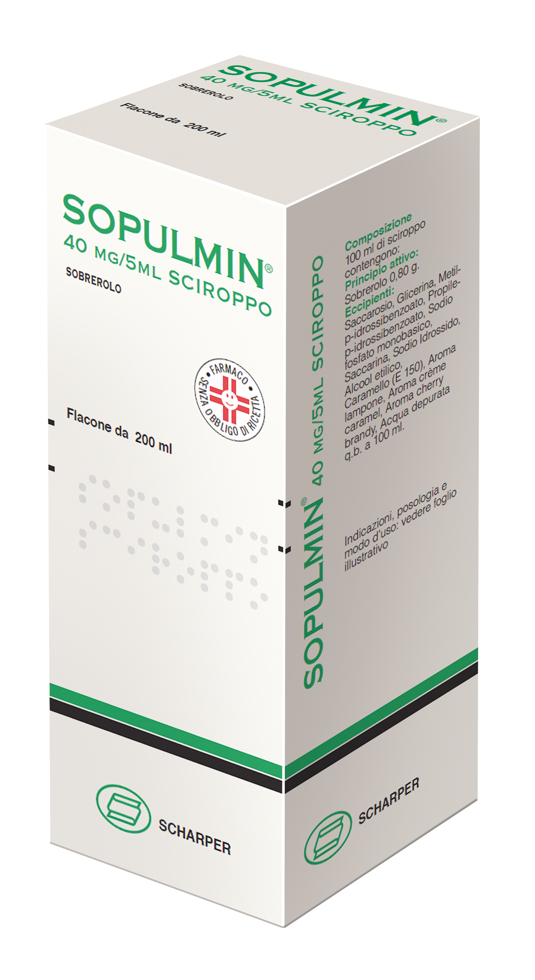 SOPULMIN*SCIR 200ML 0,8G/100ML - Farmapanda Srl