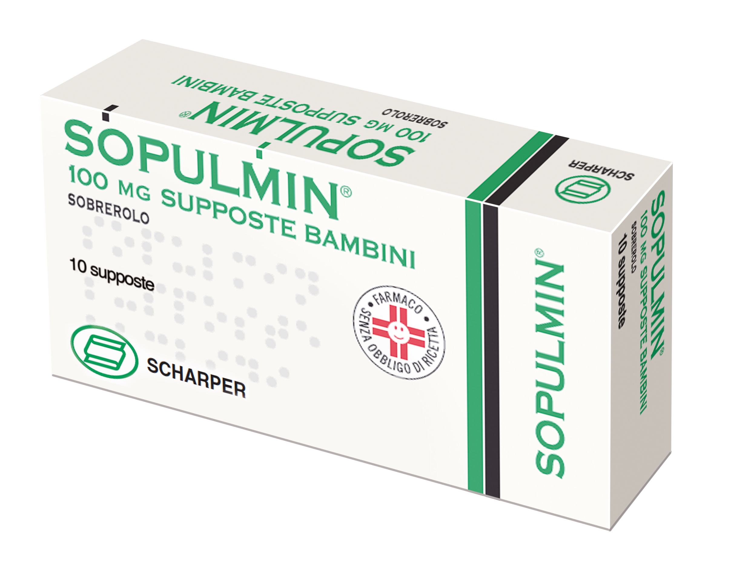 SOPULMIN*BB 10SUPP 100MG - Farmapanda Srl