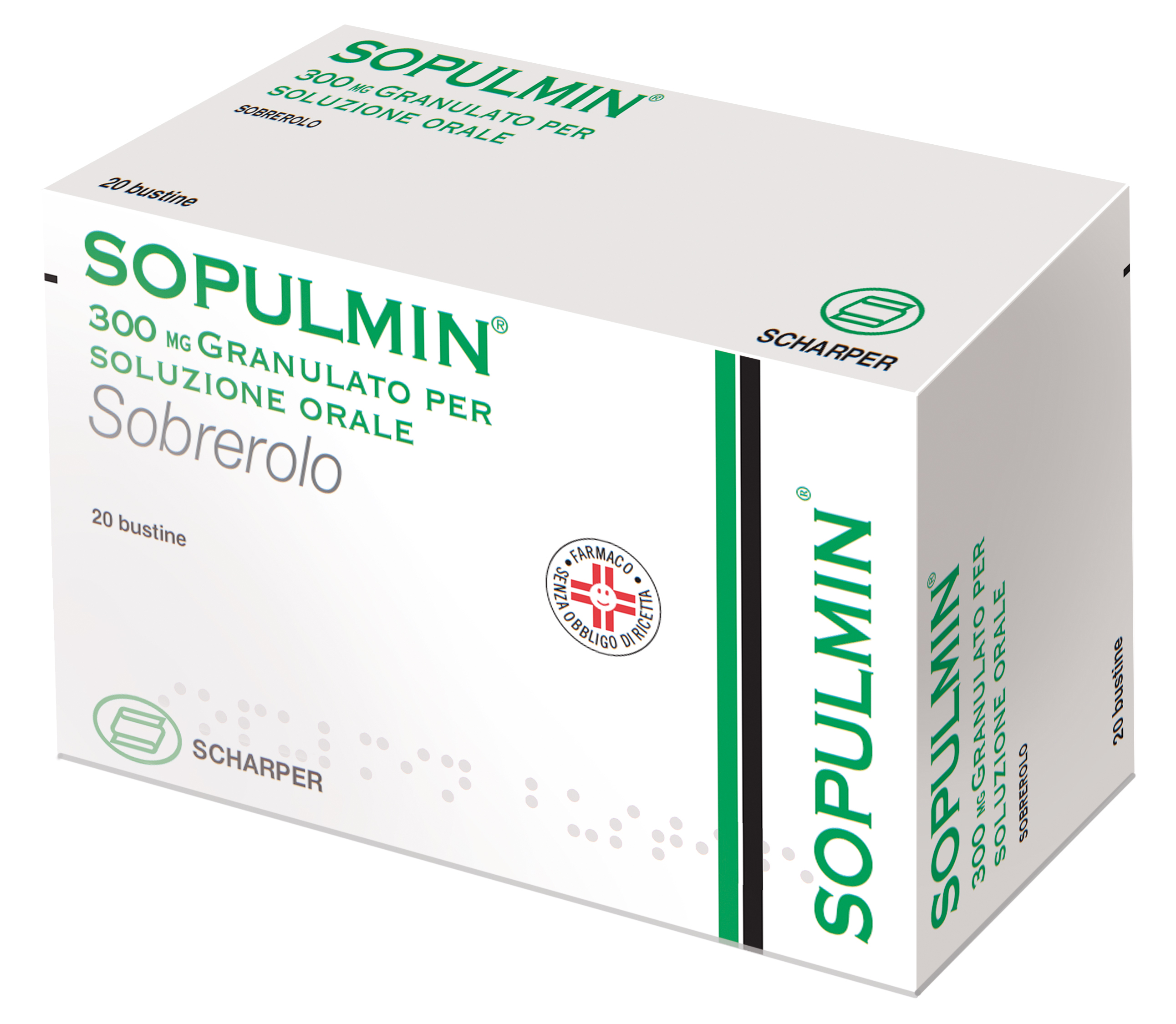 SOPULMIN*OS GRAT 20BUST 300MG - Farmapanda Srl