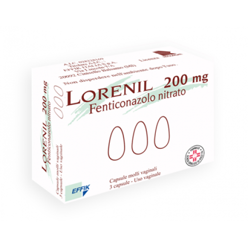 LORENIL*3CPS MOLLI VAG 200MG - Farmapanda Srl