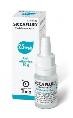 SICCAFLUID*GEL OFT 10G 2,5MG/G - Farmapanda Srl