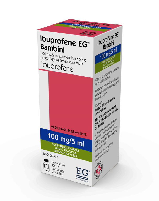 IBUPROFENE EG*BB 150ML FRAGOLA - Farmapanda Srl