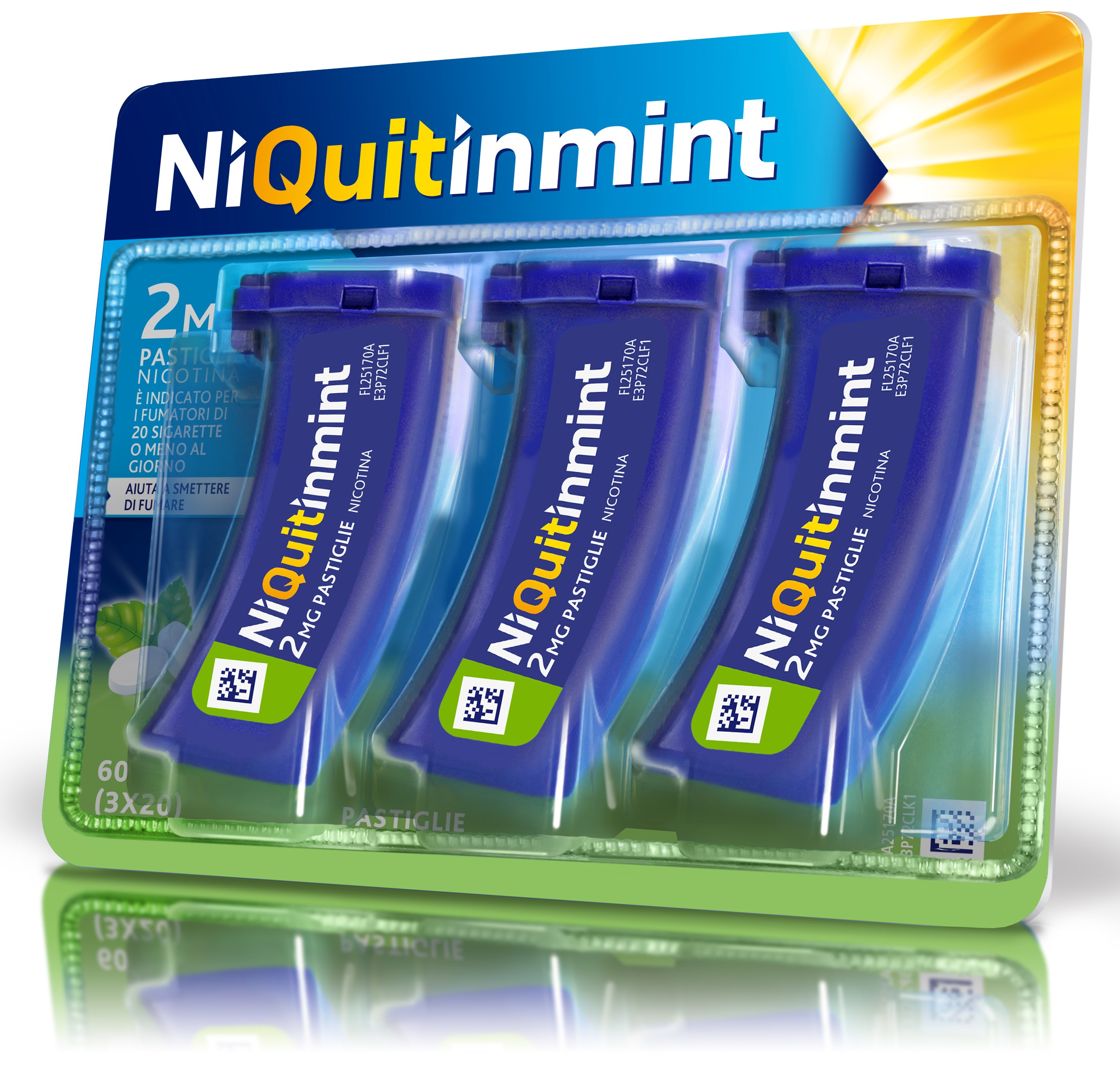 NIQUITINMINT*60PAST 2MG - Farmapanda Srl