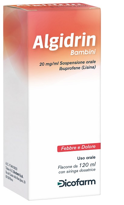ALGIDRIN*OS 120ML 20MG/ML+SIR - Farmapanda Srl