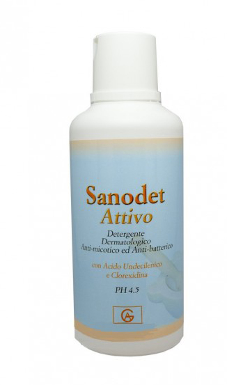 SANODET ATTIVO SHAMPOODOCCIA 500 ML - Farmapanda Srl