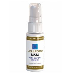 CELLFOOD MSM METIL SULFONIL METANO SOLUZIONE SALINA COLLOIDALE 30 ML - Farmapanda Srl