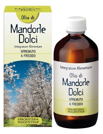 MANDORLE DOLCI OLIO VEGETALE 250 ML - Farmapanda Srl