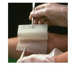GARZA MEDICATA BACTIGRAS CON CLOREXIDINA ACETATO 0,5% 10X10CM 10 PEZZI - Farmapanda Srl