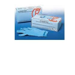 GUANTO IN NITRILE PROTECTION MISURA EXTRA SMALL AMBIDESTRI PER ESPLORAZIONE E PER LABORATORIO 100 PEZZI - Farmapanda Srl