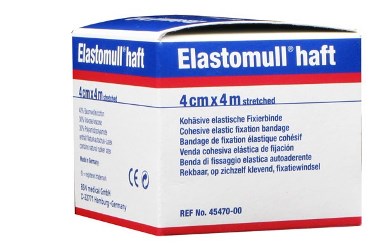 BENDA ELASTICA AUTOADESIVA ELASTOMULL HAFT COMPRESSIONE FORTE 4X400 CM - Farmapanda Srl
