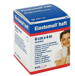 BENDA ELASTICA AUTOADESIVA ELASTOMULL HAFT COMPRESSIONE FORTE 6X400 CM - Farmapanda Srl